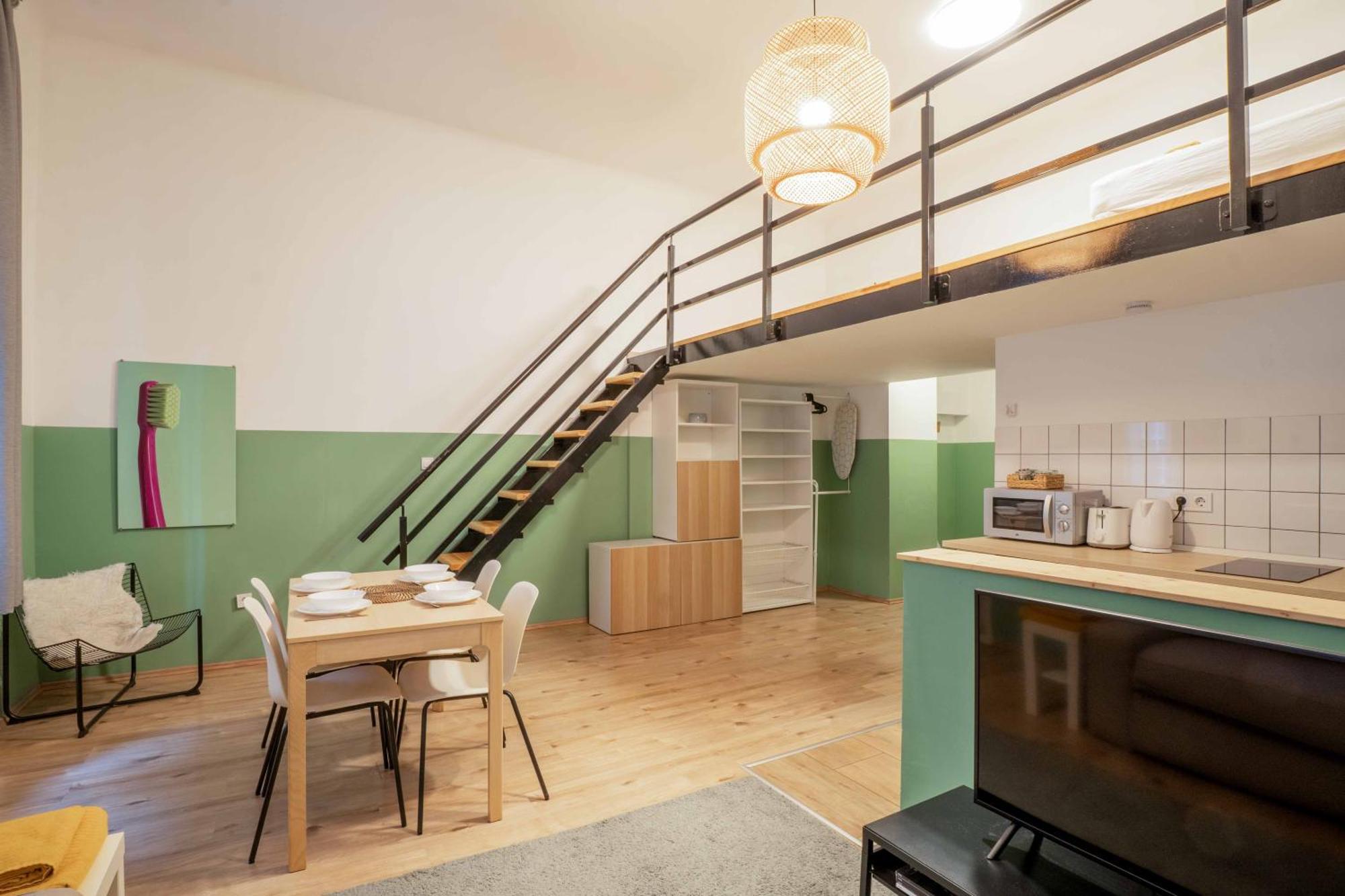 Cosy Studio In Terezvaros W41 Green Budapest Exterior foto